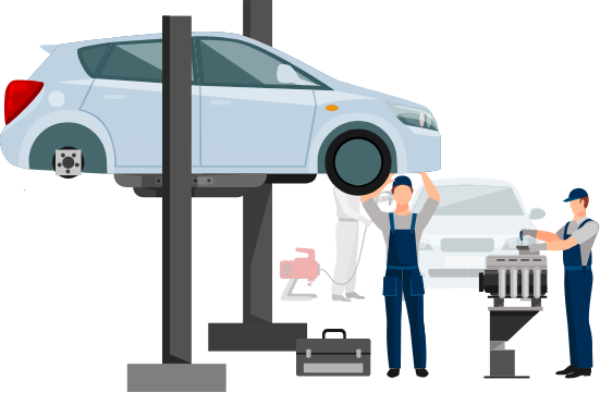 Best car or Auto body repair garage workshop in Dubai, UAE - KM Garage